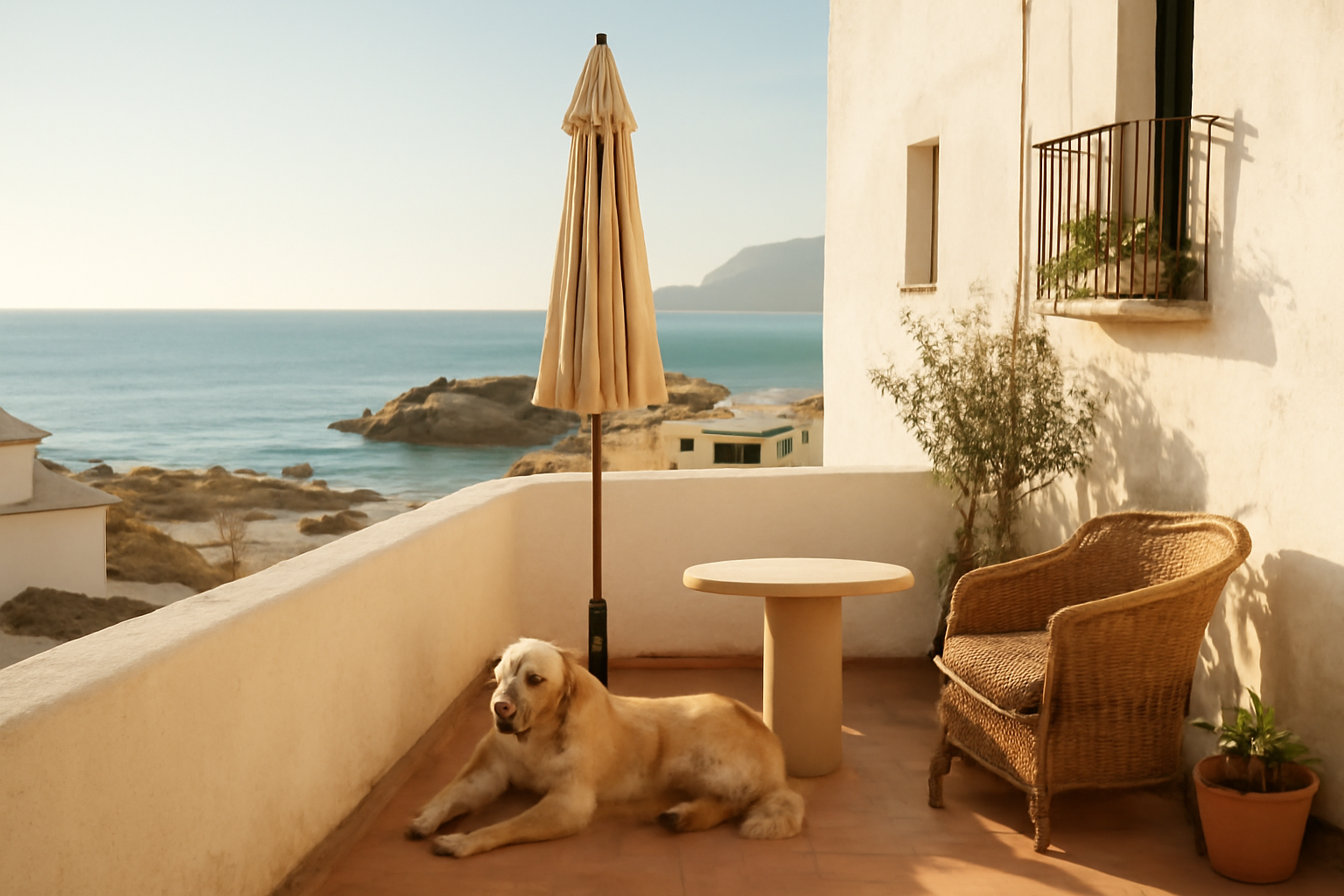 Terraza pet friendly cerca de Nankurunaisa