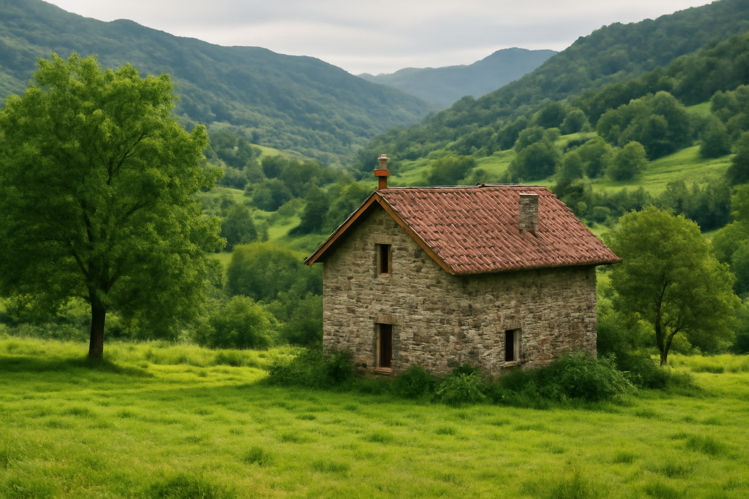 Entorno rural y paisaje cerca de can boni