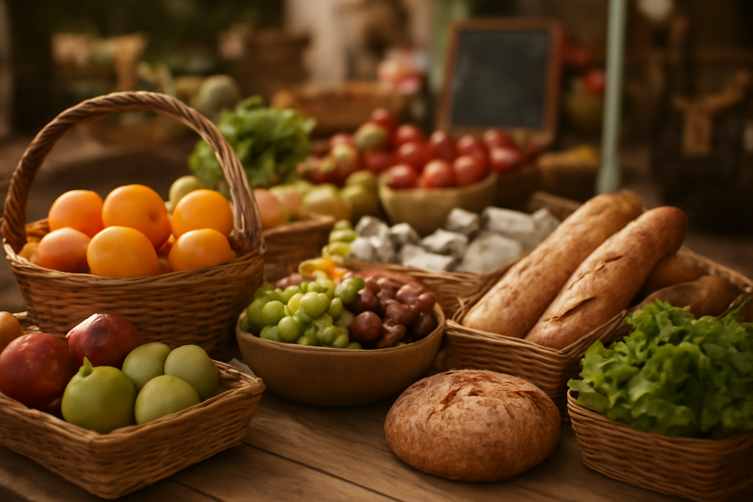 Producto local y mercado cerca de Alojamiento Ines