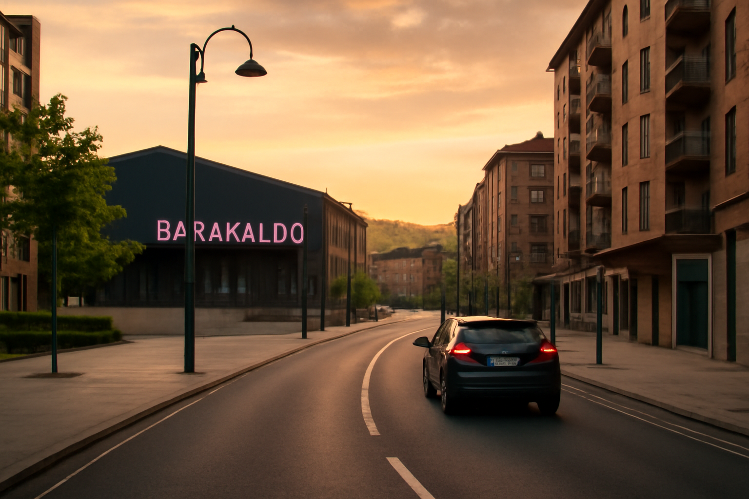 Escapada urbana en Barakaldo con ambiente práctico para eventos y viaje