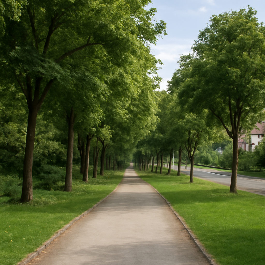 Paseo verde y tranquilo cerca de Barakaldo