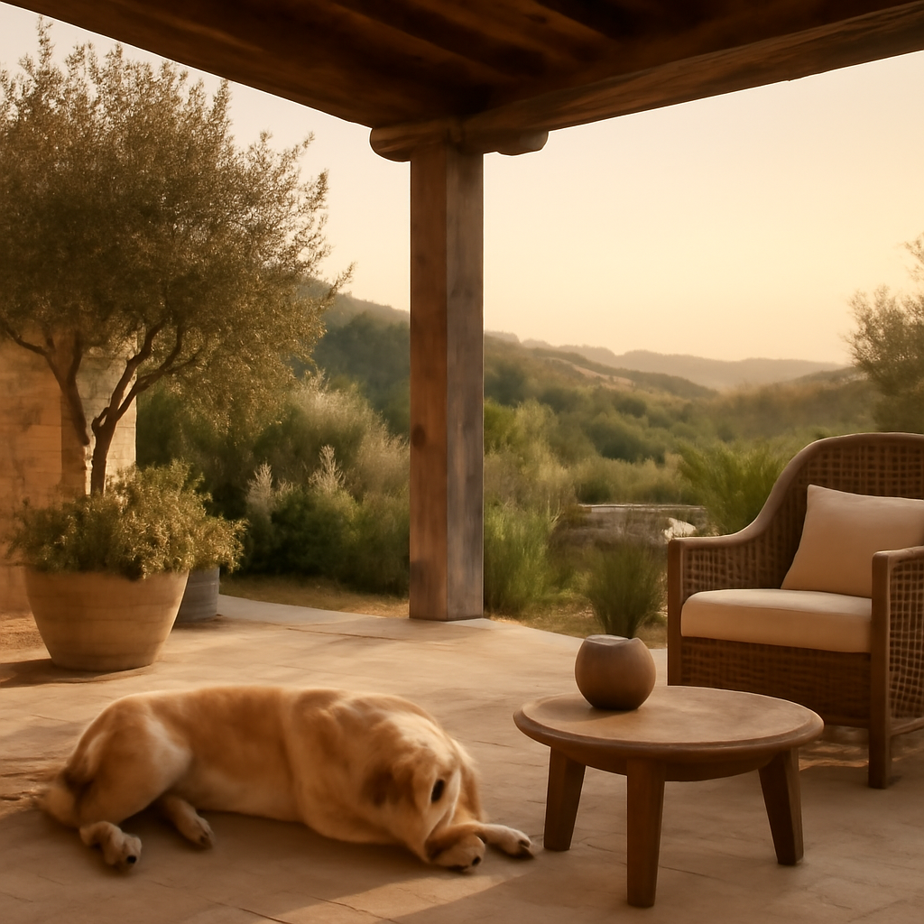 Terraza pet friendly cerca de Nankurunaisa