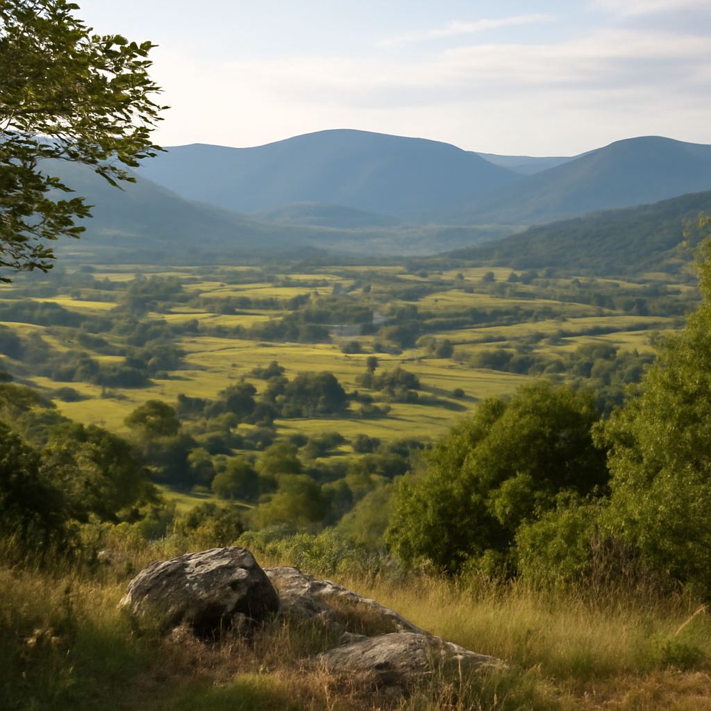 Mirador y paisaje natural cerca de Casa pequeña · Parrilla Asador Aira