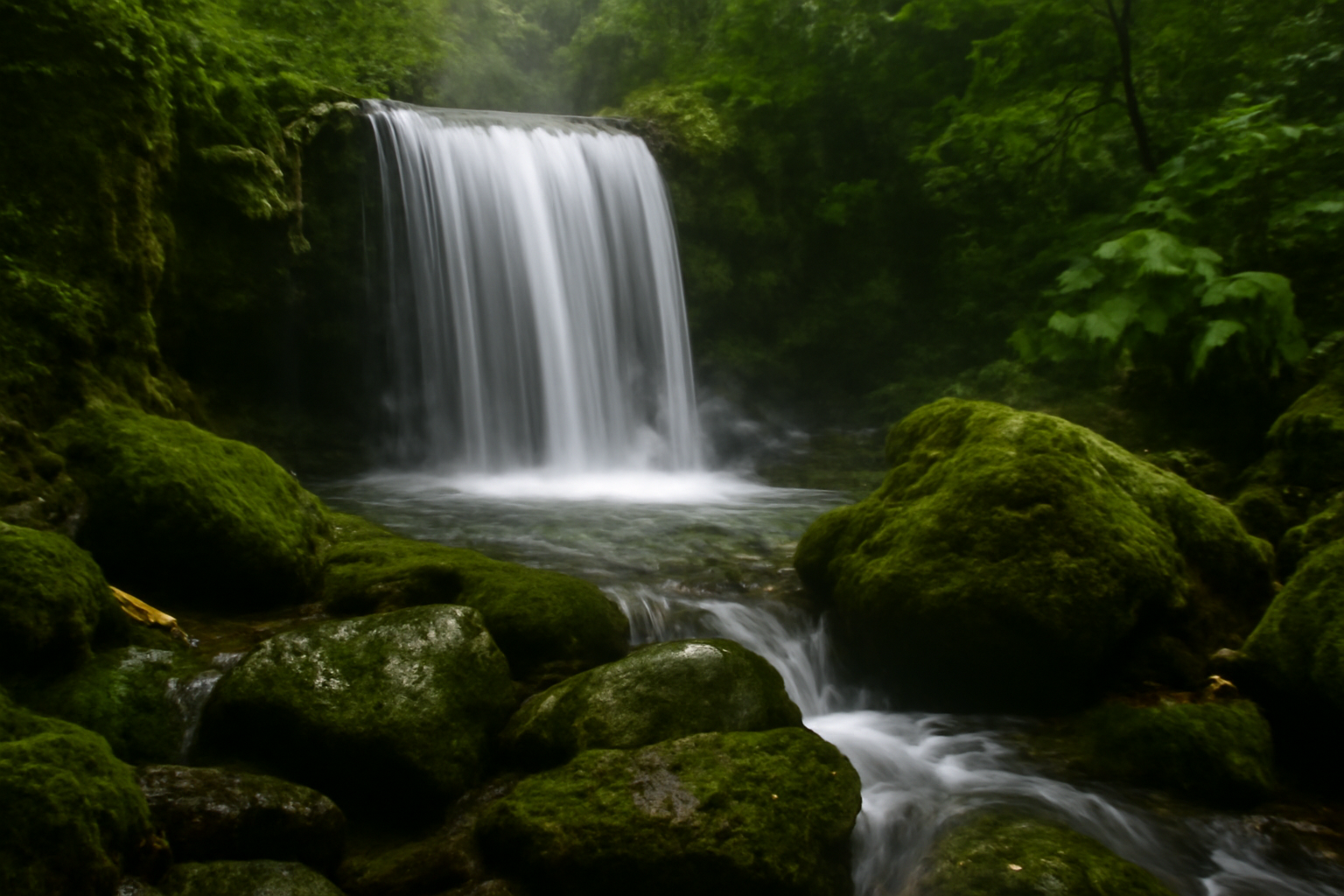 Cascada o salto de agua cerca de Villa Destino
