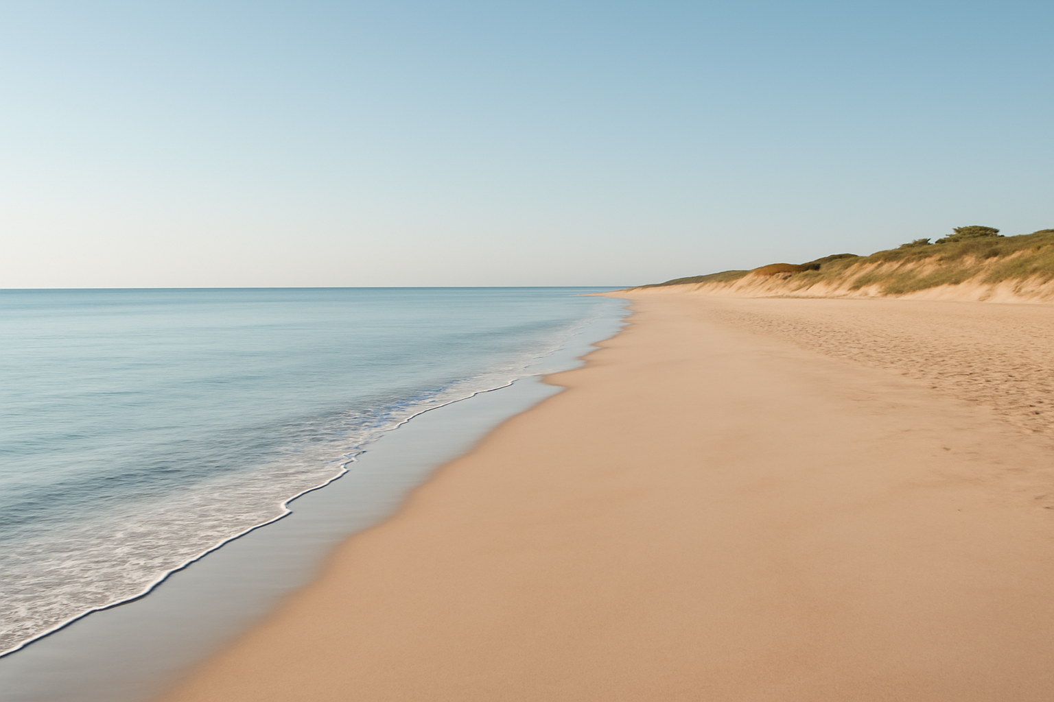 Playa amplia cerca de can pere boni