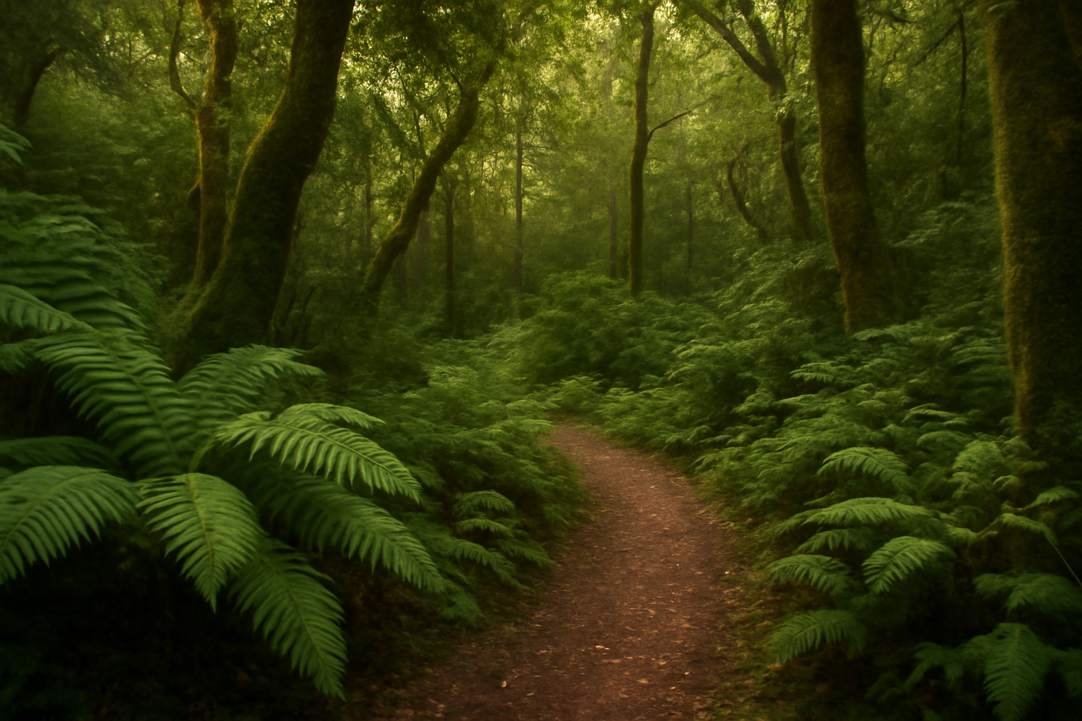 Bosque atlántico cerca de Habitaciones Aira