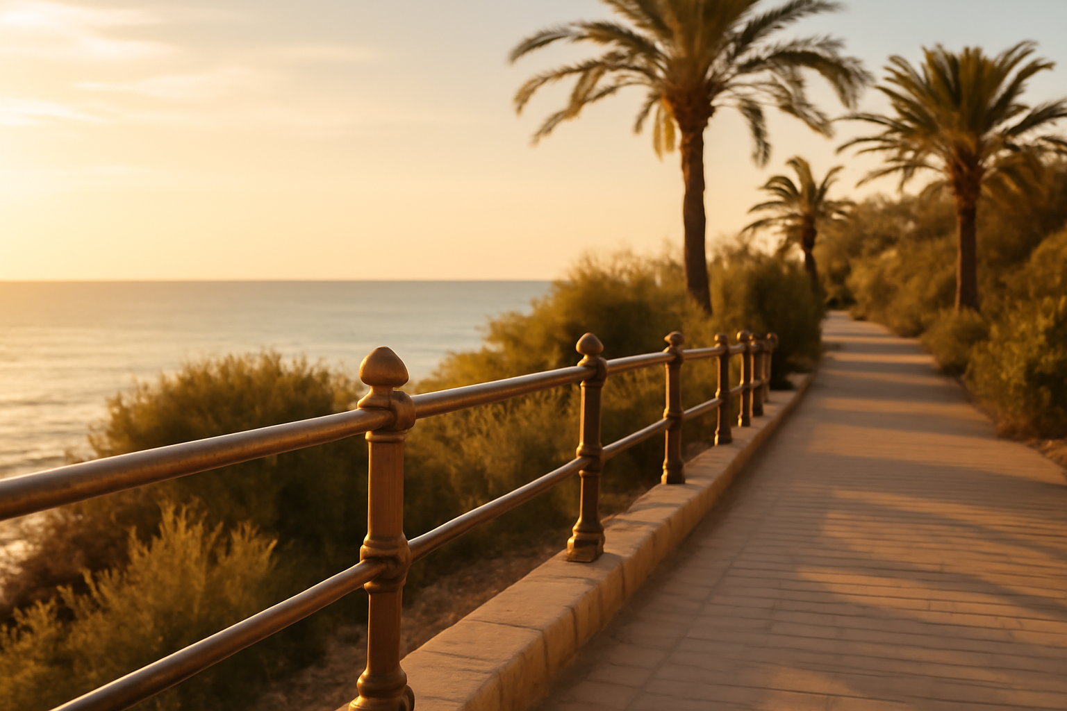 Paseo marítimo cerca de Casa Turcu Guest