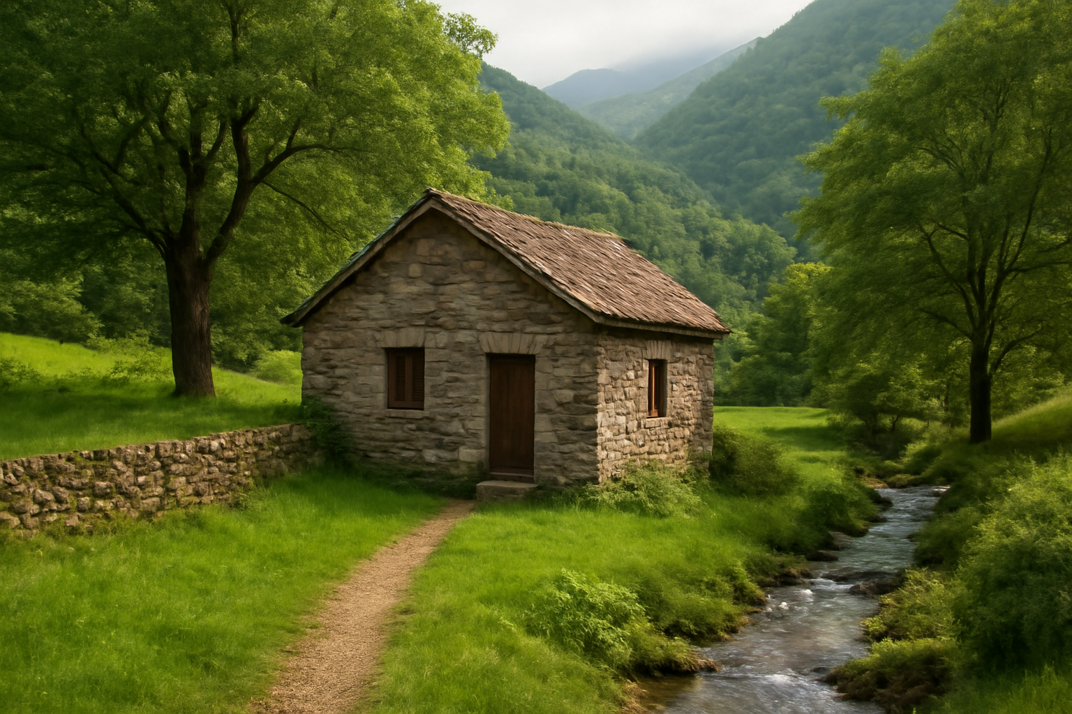 Entorno rural y paisaje cerca de Luz de Aroa