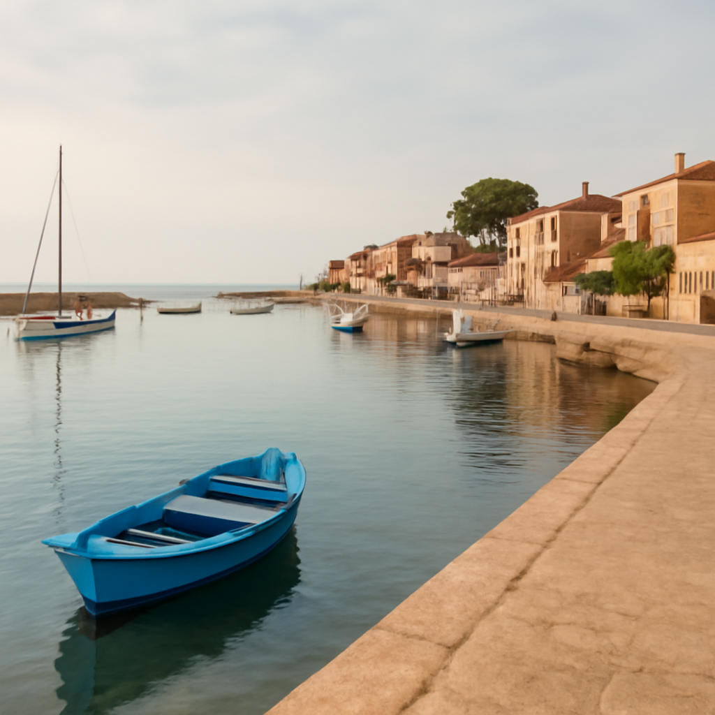 Ambiente marinero cerca de Vera