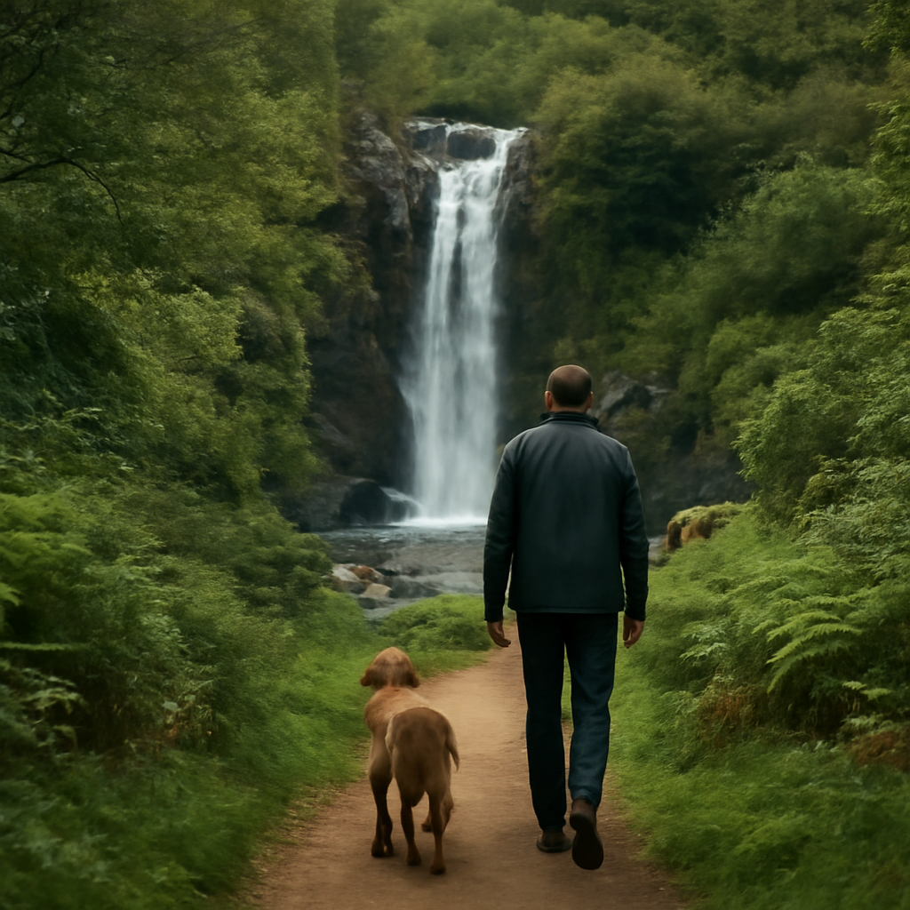 Ruta pet friendly en la naturaleza cerca de Casa Rural a Sara
