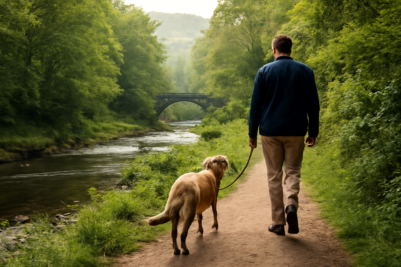 Ruta pet friendly en la naturaleza cerca de Casa Pilar Casa Llara
