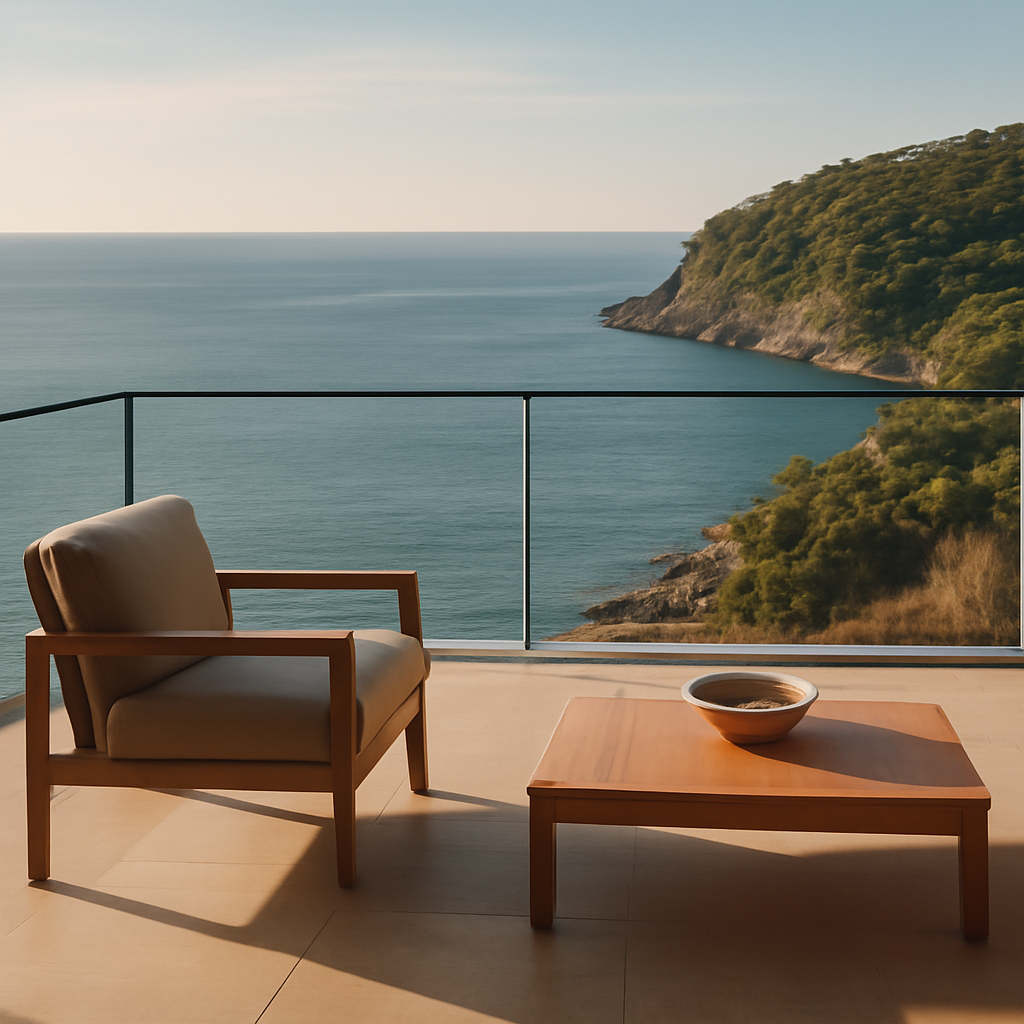 Terraza o mirador frente al mar cerca de 181 · Vintage